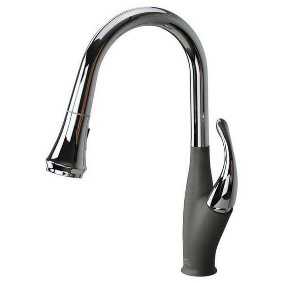 Transolid Layla Pull Out Single Handle Kitchen Faucet