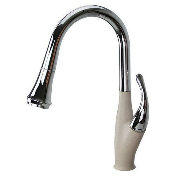 Transolid Layla Pull Out Single Handle Kitchen Faucet