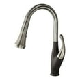 thumbnail image 1 of Transolid Layla Pull Out Single Handle Kitchen Faucet, 1 of 7