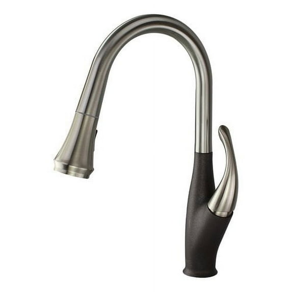 Transolid Layla Pull Out Single Handle Kitchen Faucet
