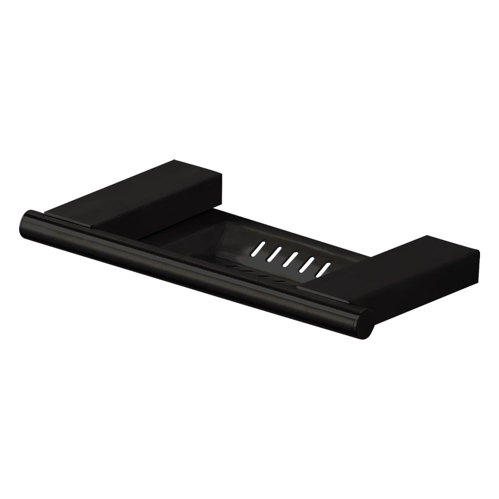 Black Stainless Steel Wall Mounted Soap Dish Holder