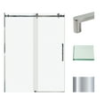 thumbnail image 1 of Transolid MBD607608C-R-PC 76" High X 59" Wide Bypass Frameless Shower Door - Chrome, 1 of 6