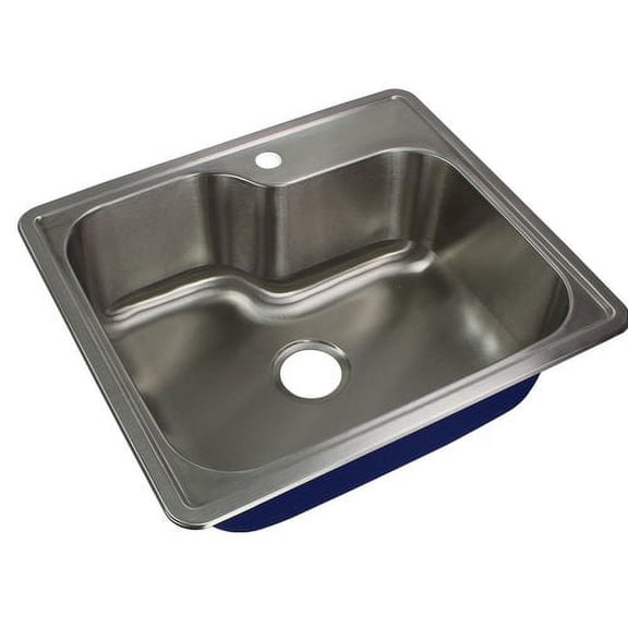 transolid meridian 25'' x 22'' drop-in kitchen sink