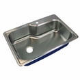 thumbnail image 1 of Transolid Meridian 33'' L x 22'' W Drop-in Kitchen Sink, 1 of 5