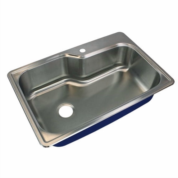 Transolid Meridian 33'' L x 22'' W Drop-in Kitchen Sink