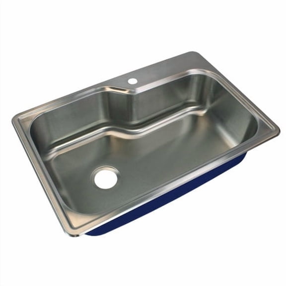 Transolid Meridian 33'' L x 22'' W Drop-in Kitchen Sink