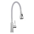 thumbnail image 1 of Transolid PF7509C Kitchen/Laundry Faucet with Dual Spray and Flex Neck in Grey, 1 of 5