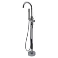 thumbnail image 1 of Transolid Peyton Single Handle Floor Mounted Freestanding Tub Filler with Hand Shower, 1 of 2