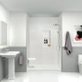 thumbnail image 1 of Transolid Pwkx60368412 Prodigy 96" H X 60" W X 36" D Three Panel Shower Wall Kit - White, 1 of 7