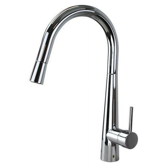 Transolid Retreat Pull Out Single Handle Kitchen Faucet