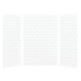 thumbnail image 1 of Transolid SWK483672-21 SaraMar 36-in X 48-in X 72-in Glue to Wall 3-Piece Shower Wall Kit, White, 1 of 7