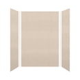 thumbnail image 1 of Transolid SWK483672-28V SaraMar 48-in x 36-in x 72-in Glue to Wall 3-Piece Shower Wall Kit, Cashew Velvet, 1 of 5