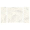 thumbnail image 1 of Transolid SWK603660-47 SaraMar 36-in X 60-in X 60-in Glue to Wall 3-Piece Tub Wall Kit, White Venito, 1 of 6
