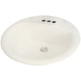 thumbnail image 1 of Transolid Self-Rimming Drop-In 4" Centerset Preston Lavatory, Available in Various Colors, 1 of 2