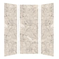 thumbnail image 1 of Transolid Swk363696 Saramar 36" W X 36" D X 96" H Three Panel Shower Wall Kit - Sand Creme, 1 of 7