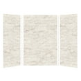 thumbnail image 1 of Transolid Swk483672 Saramar 48" W X 36" D X 72" H Three Panel Shower Wall Kit - Biscotti, 1 of 7