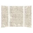 thumbnail image 1 of Transolid Swk483672 Saramar 48" W X 36" D X 72" H Three Panel Shower Wall Kit - Sand Creme, 1 of 7