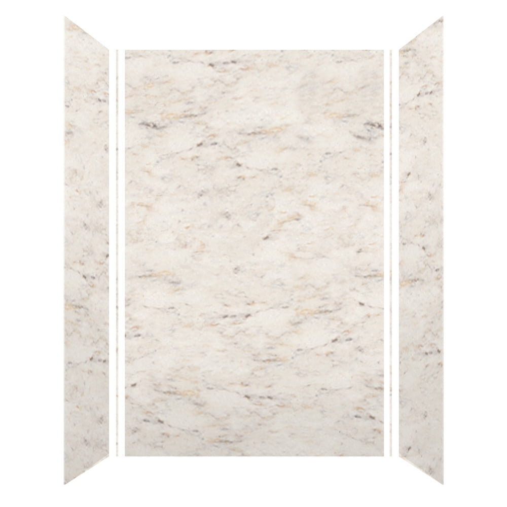 Biscotti Marble Velvet 60" x 36" x 96" Shower Wall Kit
