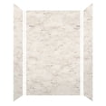 thumbnail image 1 of Transolid Swk603696 Saramar 60" W X 36" D X 96" H Three Panel Shower Wall Kit - Biscotti, 1 of 5