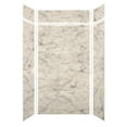 thumbnail image 1 of Transolid SWKX48368412-49V Saramar 48" W X 36" D X 96" H Six Panel Shower Wall Kit - Sand, 1 of 5