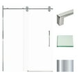 thumbnail image 1 of Transolid Tpbt608010c-S 80" High X 59" Wide Bypass Frameless Shower Door - Chrome, 1 of 7