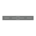 Solted Pipe Transolid Trimslate Elite 29 in Rectangular Center Drain Cover for ...