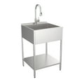 thumbnail image 1 of Transolid Trs_Ews-2422S Contemporary Laundry Washstand 24" Free Standing Single Basin, 1 of 7