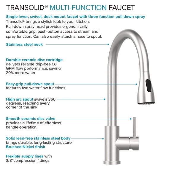 Transolid Trs_Ews-2822S Contemporary Laundry Washstand 28" Free Standing Single Basin