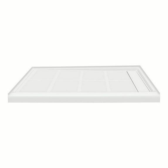Transolid FL4836R-31 Fl-Series 48" X 36" Rectangular Shower Base - White
