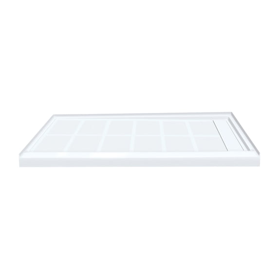 Transolid Trs_Fl6032r Fl-Series 60" X 32" Rectangular Shower Base - White