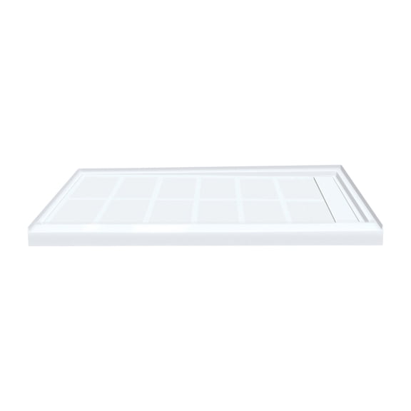 Transolid Trs_Fl6032r Fl-Series 60" X 32" Rectangular Shower Base - White