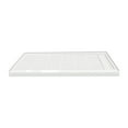 thumbnail image 1 of Transolid FL6034R-31 Fl-Series 60" X 34" Rectangular Shower Base - White, 1 of 18