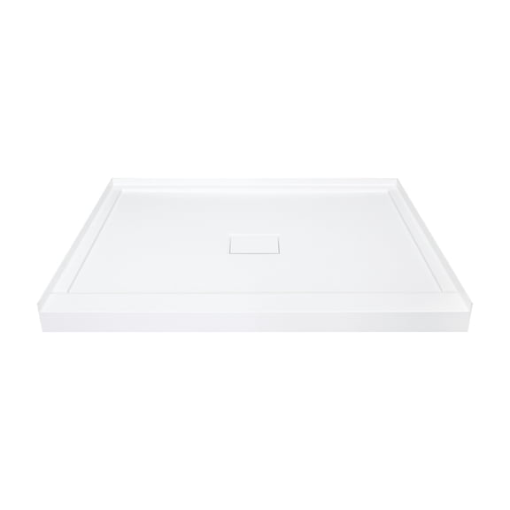 Transolid FLU3636C-31 Flu-Series 36" X 36" Square Shower Base - White