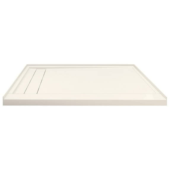 Transolid Trs_Flu6030l Flu-Series 60" X 30" Rectangular Shower Base - Cameo
