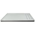 thumbnail image 1 of Transolid Trs_Flu6030r Flu-Series 60" X 30" Rectangular Shower Base - Grey, 1 of 7