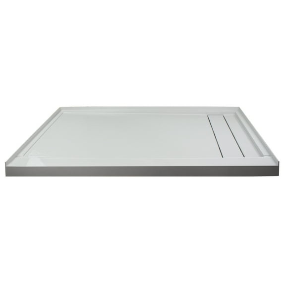 Transolid Trs_Flu6030r Flu-Series 60" X 30" Rectangular Shower Base - Grey
