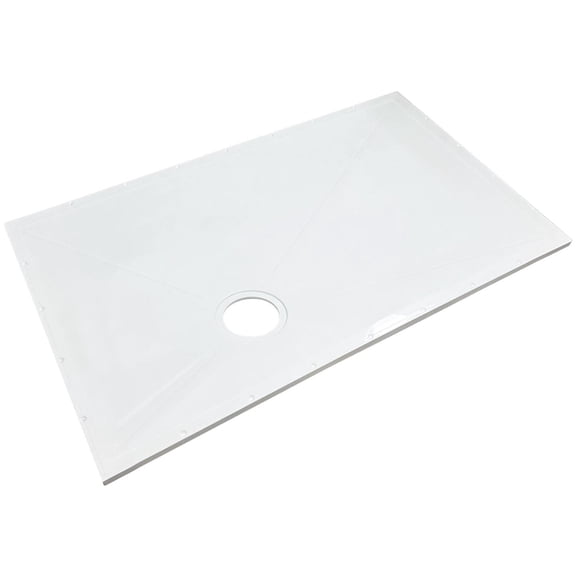 Transolid FW5132-31 Ready-To-Tile 51-3/16" X 32-1/4" Rectangular Shower Base - White