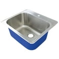 thumbnail image 1 of Transolid Trs_Mtsb252212-1 Meridian 25" Drop In Single Basin Stainless Steel Utility Sink, 1 of 7
