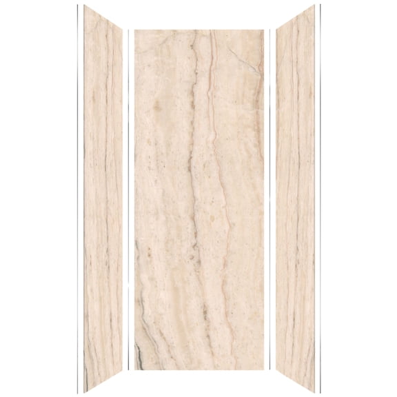 Transolid Twk363696-H Titan 96" High X 36" Wide X 36" Deep Matte Honed Shower Wall Kit -