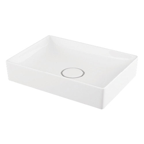 Transolid Tyler Vitreous China Rectangular Vessel Bathroom Sink