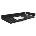thumbnail image 1 of Transolid VT43x22-1KU-4L-A-W-8 43 in. D Quartz Vanity Top with 8 in. Widespread and Rectangular Undermount Sink, Interlude, 1 of 6