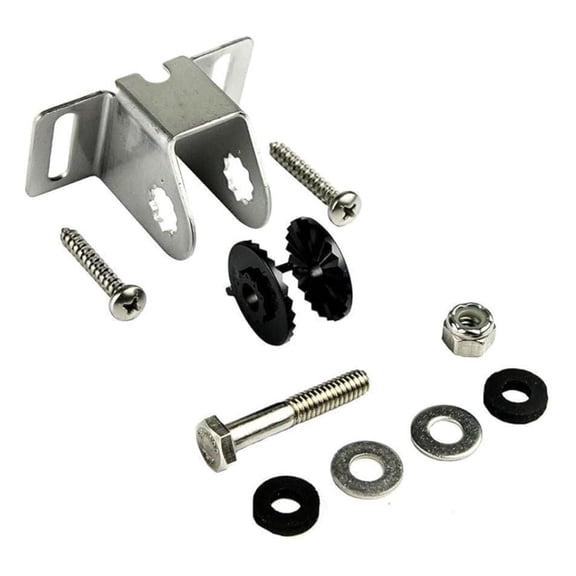 Transom Mount Bracket for Fish Finders - Universal Fit - Durable Marine Grade Construction - TripleShot Compatible - Boat Accessories for Sonar & GPS