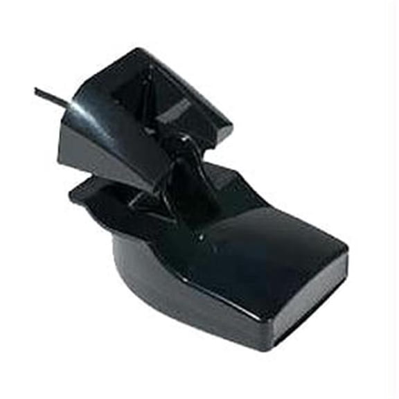 Transom Mount Depth & Temp Transducer - Plastic - 200/50 kHz - Complete Kit