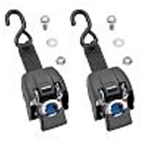 Transom Retractable Ratchet Tie Down, 2 x 43 In. 600 Lbs. Load Capacity