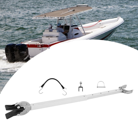 Transom Saver, Transom Saver for Outboard Motor, 23-35 Inches Adjustable Boat Transom Saver