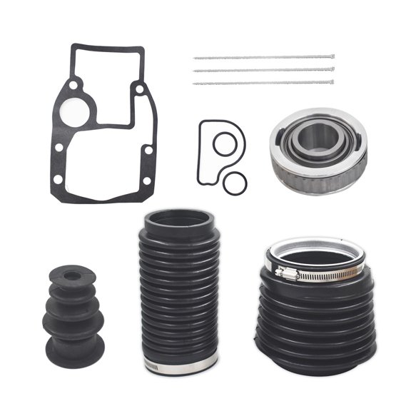 Transom Seal Bearing Bellows Kit 3854127 Fit for OMC Cobra 1986-2021, Volvo Penta SX-S SX-C SX-R SX-M DP-S DP-S1 DP-SM
