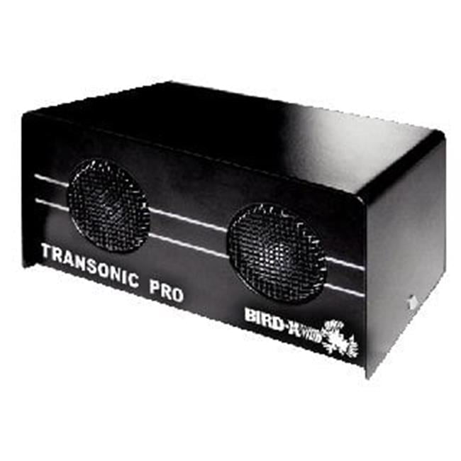 Transonic Pro Pest Repeller - Black - Compact - 1 Unit - Ultrasonic & Sonic Waves