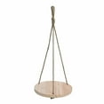 thumbnail image 1 of Transpac 29.52 in Brown Spring Hanging Display Board Decorative Wood Home Decor, 1 of 3