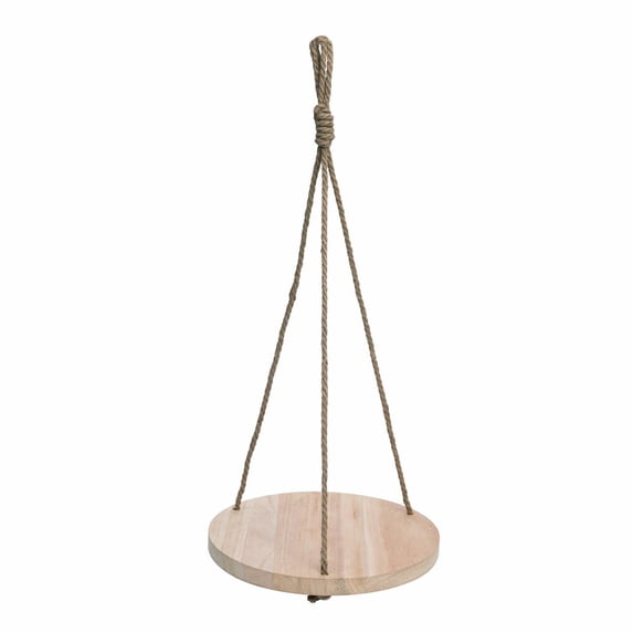 Transpac 29.52 in Brown Spring Hanging Display Board Decorative Wood Home Decor