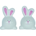 thumbnail image 1 of Transpac Chubby Glossy White Easter Bunny 3 x 2.25 Ceramic Salt and Pepper Shaker Set, 1 of 1
